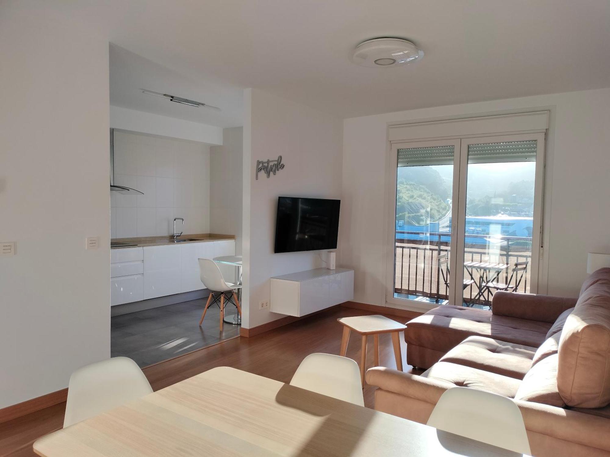Apartamento Patxike Con Plaza De Garaje Bermeo Quarto foto
