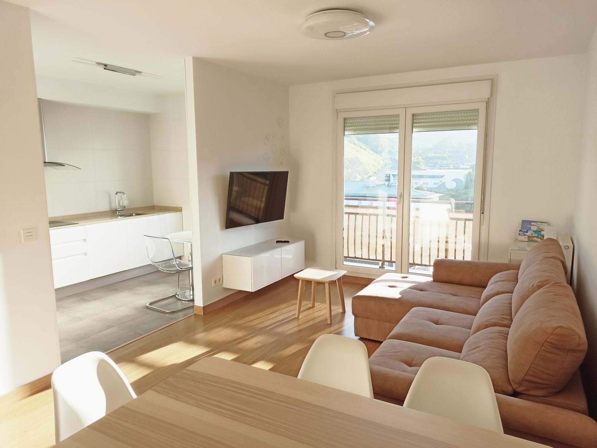 Apartamento Patxike Con Plaza De Garaje Bermeo Quarto foto